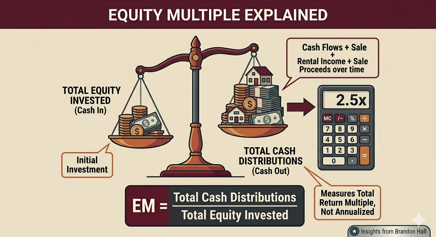 Equity Multiple formula and example