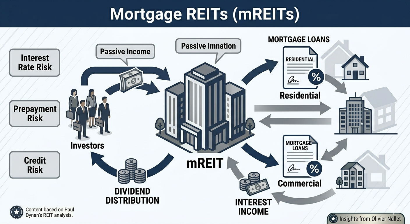 Mortgage REIT risks: interest rate, prepayment, and credit